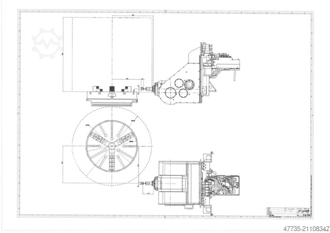Centro di lavorazione universale MANDELLI Spark 1600 AT,A70/1400