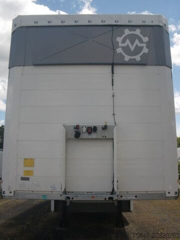 Semirremolque abierto con toldo Schmitz SCS 24/L-13.62 EB Hubdach Alus Liftachse