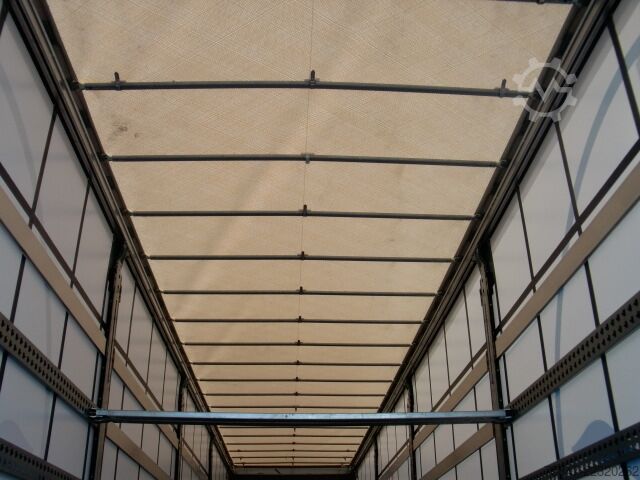 Semirremolque abierto con toldo Schmitz SCS 24/L-13.62 EB Hubdach Alus Liftachse