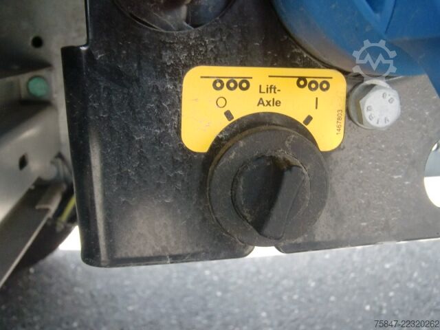 Semirremolque abierto con toldo Schmitz SCS 24/L-13.62 EB Hubdach Alus Liftachse