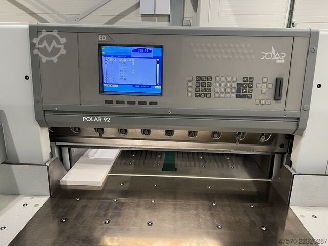 Guillotina para cortar papel Polar Mohr 92 ED Paper Cutting Guillotine