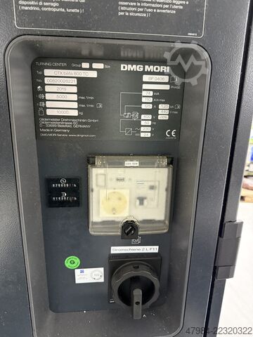 CNC turning and milling center DMG MORI CTX BETA 800 TC
