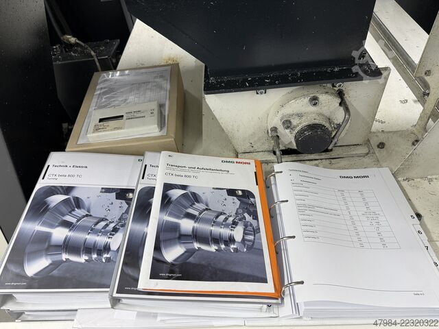 CNC svarv- och fräscenter DMG MORI CTX BETA 800 TC