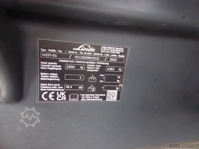 এলপিজি ফর্কলিফ্ট Linde H25T-01