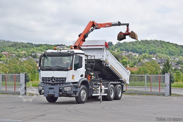 Grúa montada en camión MERCEDES-BENZ AROCS 2635* FASSI F165AZ.0.22 + FUNK * 6x4