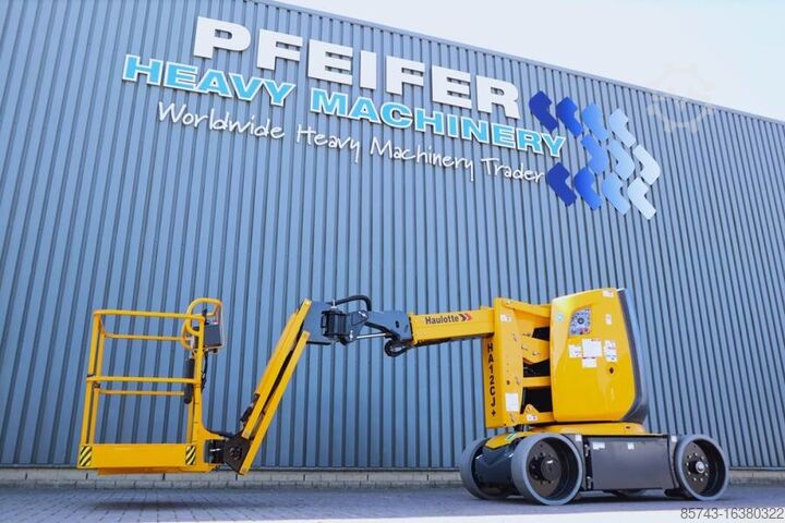 Articulated boom lift Haulotte HA12CJ+ Valid inspection, *Guarantee! Electric, 12