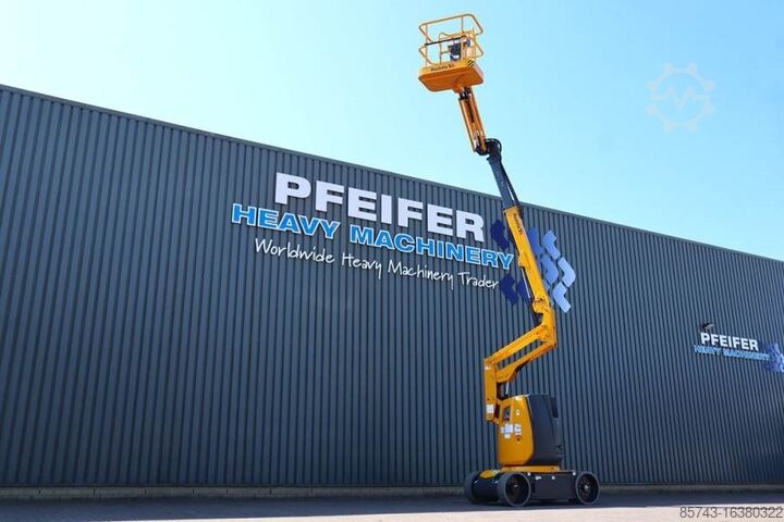 Articulated boom lift Haulotte HA12CJ+ Valid inspection, *Guarantee! Electric, 12