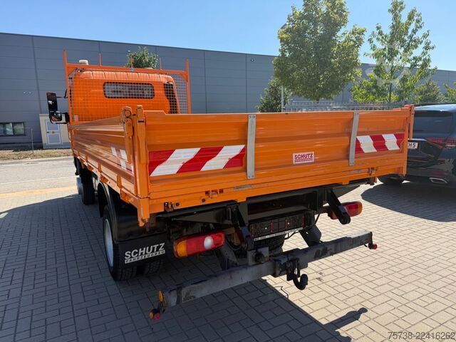 Transporter mit Kipper FUSO 6C18 4x4 ALLRAD/ANBAUPLATTE/3-Seiten-Kipper/AHK
