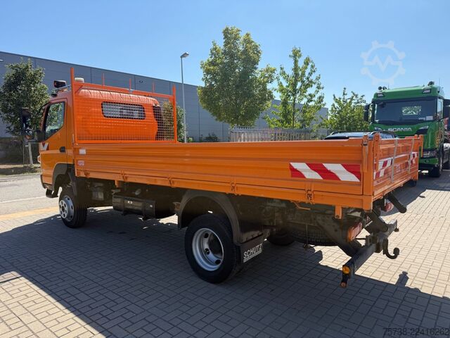 Transporter mit Kipper FUSO 6C18 4x4 ALLRAD/ANBAUPLATTE/3-Seiten-Kipper/AHK