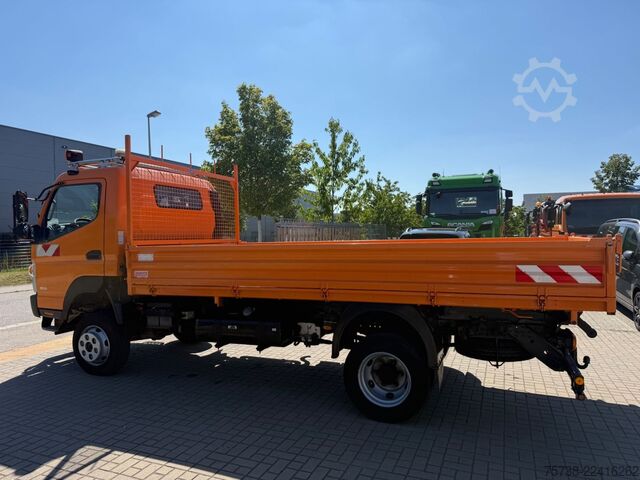 Transporter mit Kipper FUSO 6C18 4x4 ALLRAD/ANBAUPLATTE/3-Seiten-Kipper/AHK