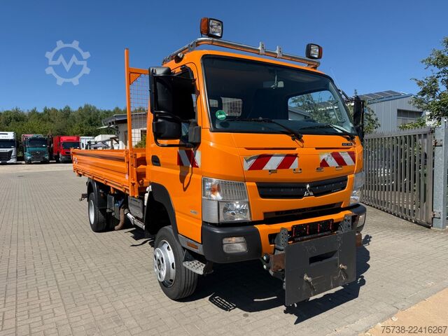 Dreiseitenkipper FUSO 6C18 4x4 ALLRAD/ANBAUPLATTE/3-Seiten-Kipper/AHK