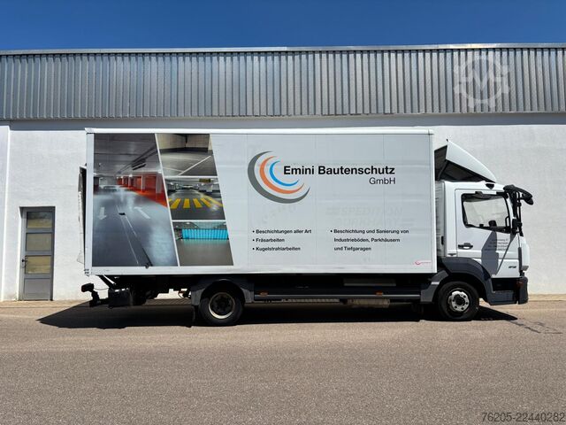 LKW mit Kofferaufbau Mercedes-Benz 818 L AUT Luft SpurH