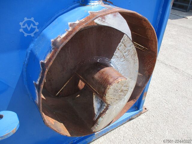 เครื่องบดพร้อมเครื่องอัดแบบสกรู H&G Screw compactor Zerkleinerungsanlage Rotationsverdichter (3521)