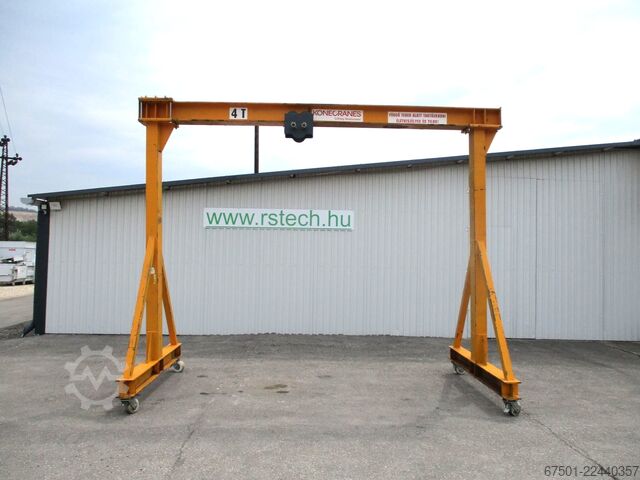 Gantry crane, overhead crane, cranes Konecranes Portal Kran 4000 Kg (3520)