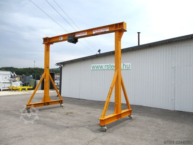 Gantry crane, overhead crane, cranes Konecranes Portal Kran 4000 Kg (3520)