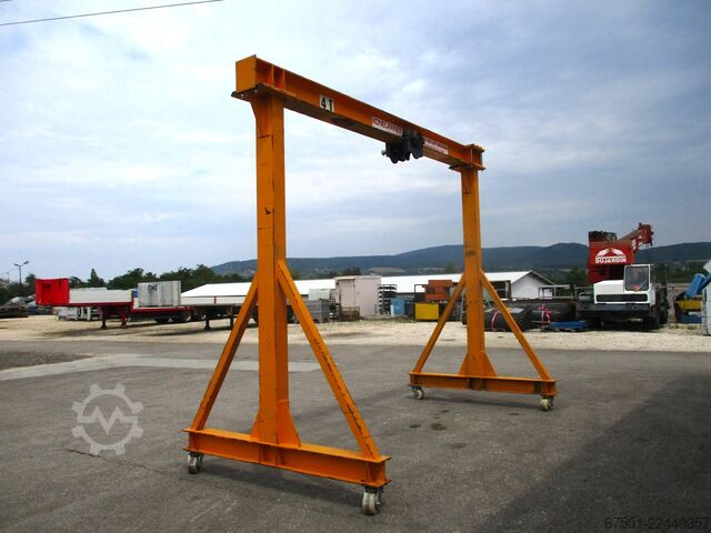 Gantry crane, overhead crane, cranes Konecranes Portal Kran 4000 Kg (3520)