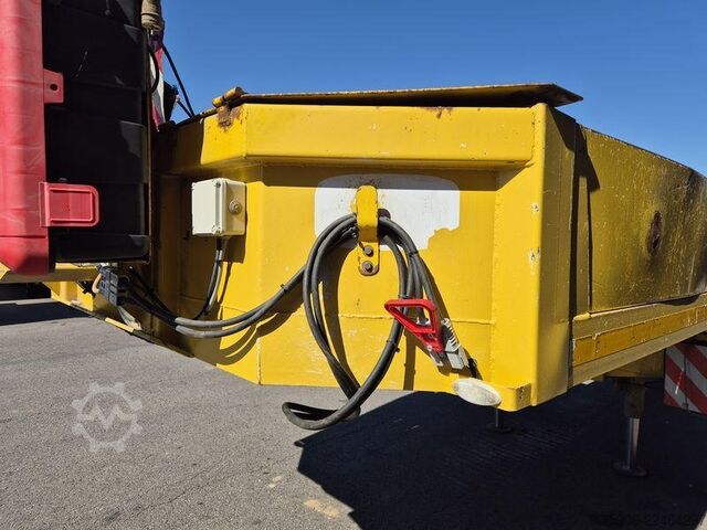 长料半挂车 Trax PORTE ENGINS 4 ESSIEUX EXTENSIBLE
