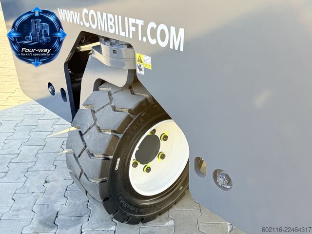 štvorcestný vysokozdvižný vozík Combilift C5000XL GAS TRIPLEX 6920 FREE-LIFT CABIN