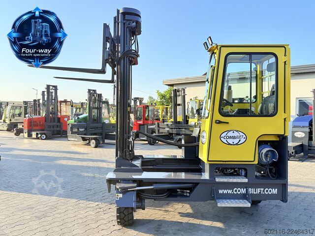 štvorcestný vysokozdvižný vozík Combilift C5000XL GAS TRIPLEX 6920 FREE-LIFT CABIN