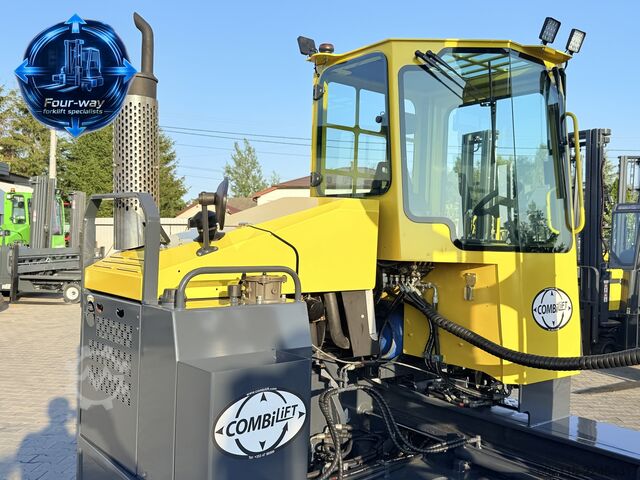 štvorcestný vysokozdvižný vozík Combilift C5000XL GAS TRIPLEX 6920 FREE-LIFT CABIN