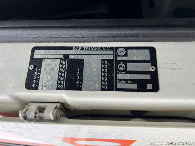 Standard tractor DAF XF 106.460 SSC FTG / 6x2/4 / ADR