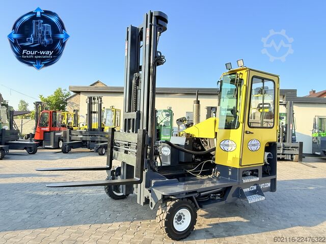 Carretilla retráctil de 4 vías Combilift C5000XL GAS TRIPLEX 6920 FREE-LIFT CABIN