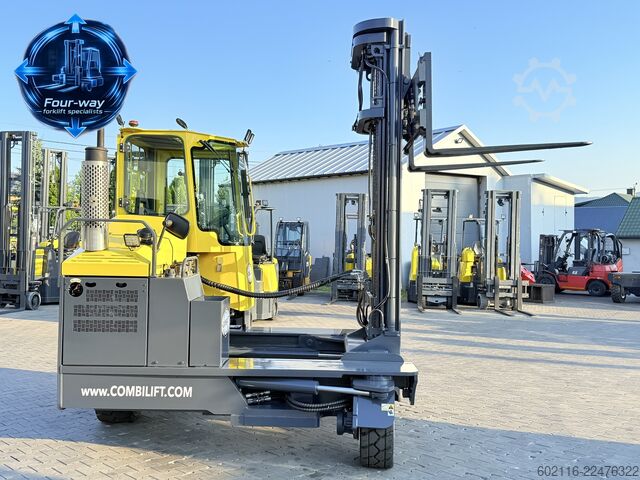 Carretilla retráctil de 4 vías Combilift C5000XL GAS TRIPLEX 6920 FREE-LIFT CABIN