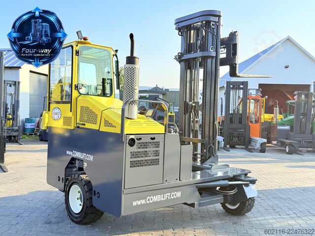 Carretilla retráctil de 4 vías Combilift C5000XL GAS TRIPLEX 6920 FREE-LIFT CABIN