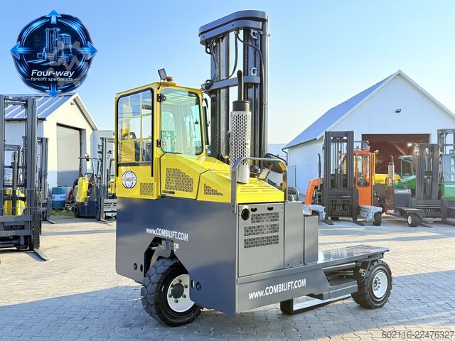Dört yollu forklift Combilift C5000XL GAS TRIPLEX 6920 FREE-LIFT CABIN