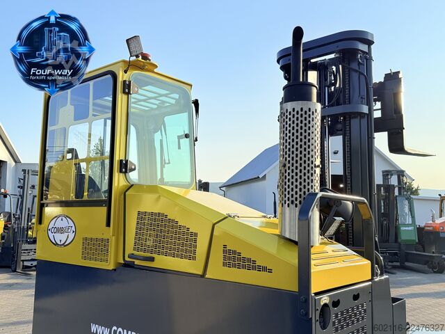 Dört yollu forklift Combilift C5000XL GAS TRIPLEX 6920 FREE-LIFT CABIN