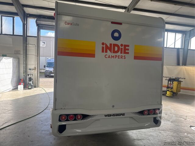 Yarı entegre karavan Fiat Ducato Weinsberg Carasuite 2024 | Cambio automatico | 5 posti letto
