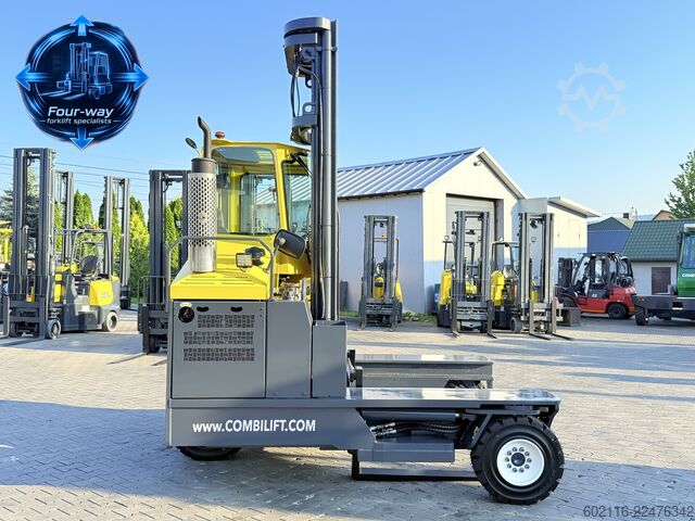 Dört yollu forklift Combilift C5000XL GAS TRIPLEX 6920 FREE-LIFT CABIN
