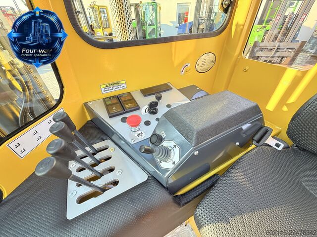 Dört yollu forklift Combilift C5000XL GAS TRIPLEX 6920 FREE-LIFT CABIN