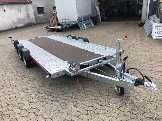 Brian James Trailers A4 Transporter, 125 2323, 4500 x 2000 mm, 2,6 to. Seilwinde
