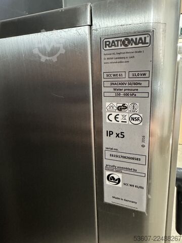 COMBI PAROBRODI Rational SCC 61
