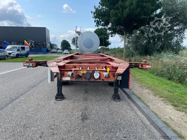 Transporte de contentores Van Hool Chassis 20 FT Chassis / Tank / ADR / SAF Axles ...