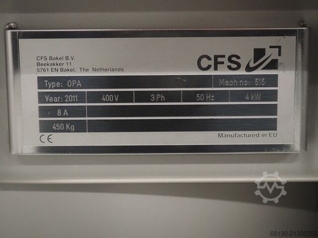 Preduster (pré-desempoeirador) GEA OPA