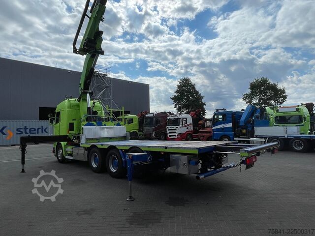 Kranbil Scania R520 R520 V8 LB 8x4*4HNB Effer 525 / 6S + JIB 6...