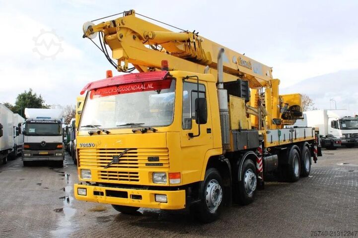 Camion cu macara Volvo FL 10 8X4 + GROMACH 34 mtr. + EURO 2
