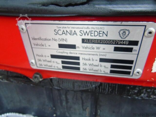 Kabelinė sistema Scania R480 +10X2  + VBG CABLE 30TON