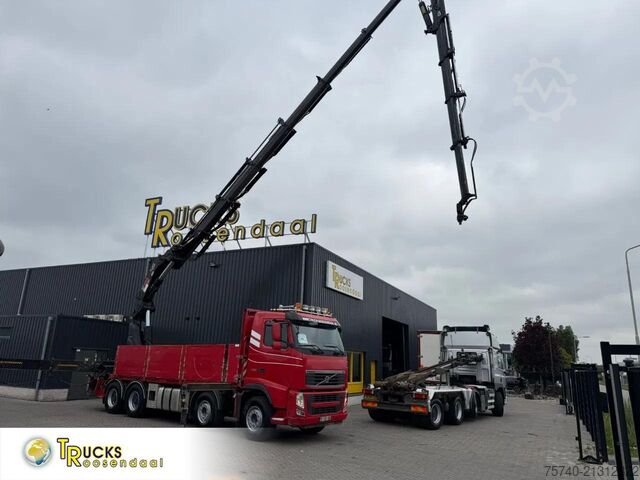 Автомобил с кран Volvo FH 12.460 + HIAB 700E-6 HI HIPRO + JIB 4X + 8X4...