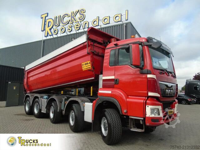 Tipper MAN TGS 50.440 + 10X8 + COMPLETE + EURO 6