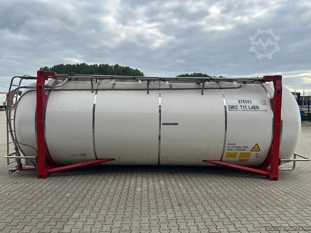 Kontainer tangki CIMC 34.820L / 1-comp. / 4 BAFFLES / 20FT swapbody /...