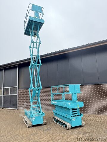 Plataforma de elevação tipo tesoura de 8m Airman AIRMAN Encl061