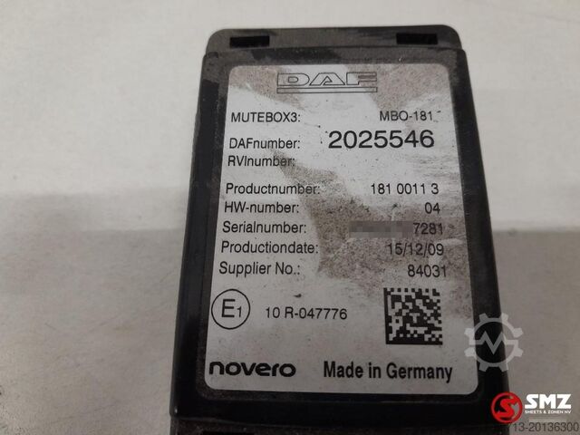 Motormanagement Daf Occ ECU MBO181 Mutebox3 regeleenheid DAF