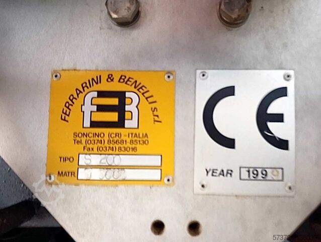Instalație de pretratare cu corona Ferrarini & Benelli S 200