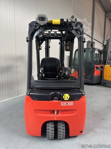 E 20 L - 386 / 02 Evo * Atex EX * Proplan 2GD / Z1 & 21 & 22 * Mástil Triplex FFL * ¡¡Batería NUEVA! LINDE E 20 L - 386 / 02 Evo * Atex EX * Proplan 2GD / Z1 & 21 & 22 * Triplex FFL * NEW battery !!