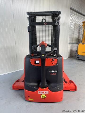  LINDE L 20 as * DEMO * Atex EX * Proplan 2GD / Z1 & 21 & 22 * Triplex FFL * NEW battery !!