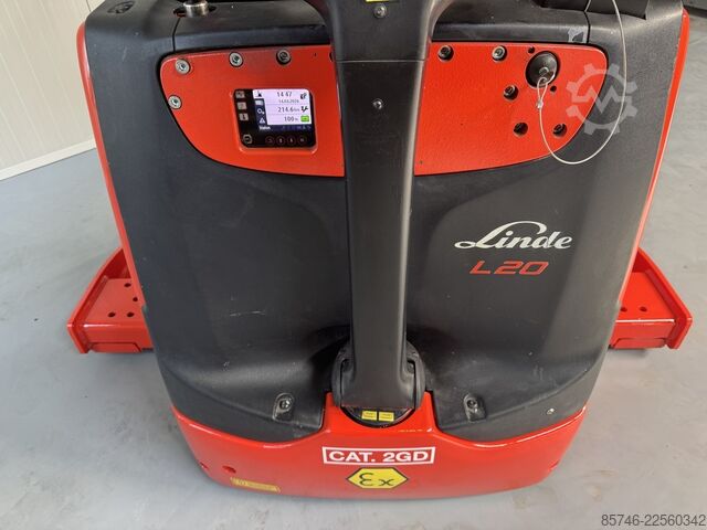  LINDE L 20 as * DEMO * Atex EX * Proplan 2GD / Z1 & 21 & 22 * Triplex FFL * NEW battery !!