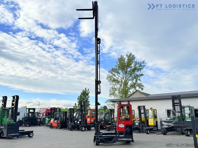 Cărucior cu stivuitor cu 4 căi Combilift C4000 / TRIPLEX / 9300MM / GAS / TOP1